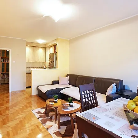 Sky City View Apartment & Big Terrace Belgrad Exterior foto